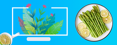 蔬果外卖店招美团沙拉背景