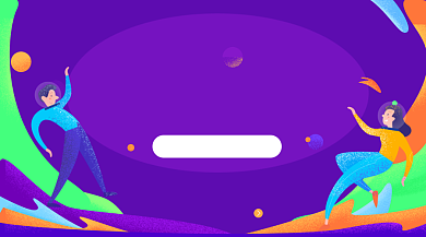 618销售战报炫彩大气手机横图背景