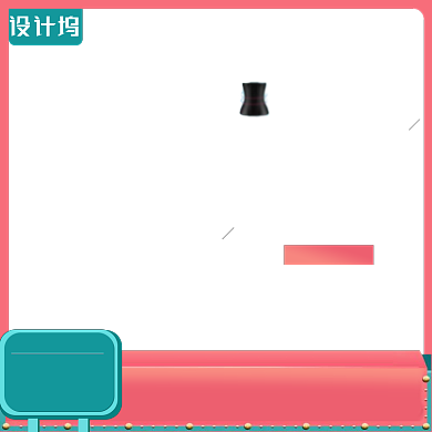 女装内衣文胸主图背景