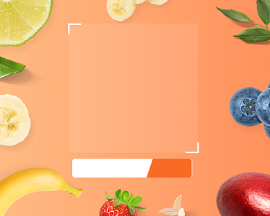 商超果蔬通用促销小程序封面背景