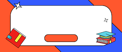 高考学霸笔记蓝色卡通新媒体配图背景