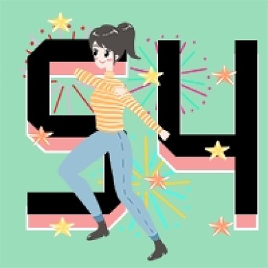 五四青年节手绘卡通公众号次图