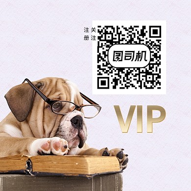 VIP关注二维码
