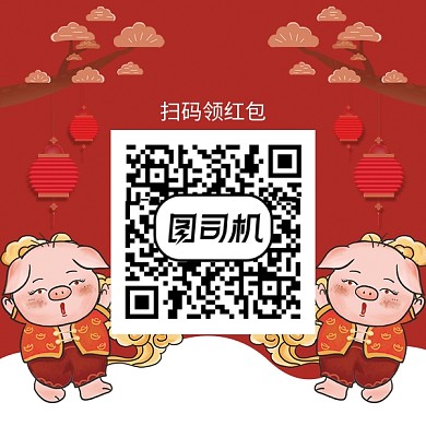 猪年立体二维码插图