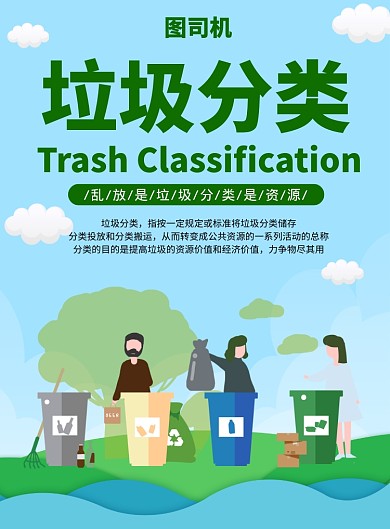 垃圾分类海报