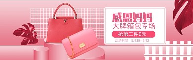 母亲节女包设计淘宝banner