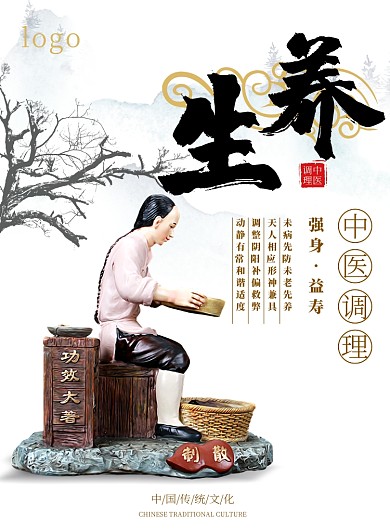 中医养生海报