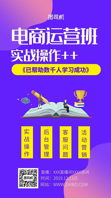 电商运营宣传海报