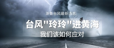 台风"玲玲"进黄海公众号首图