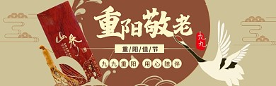 重阳节海报banner