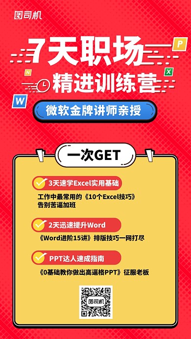 高端大气职场训练手机海报