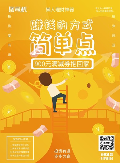 金融投资理财海报