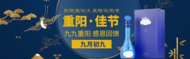 重阳节海报banner