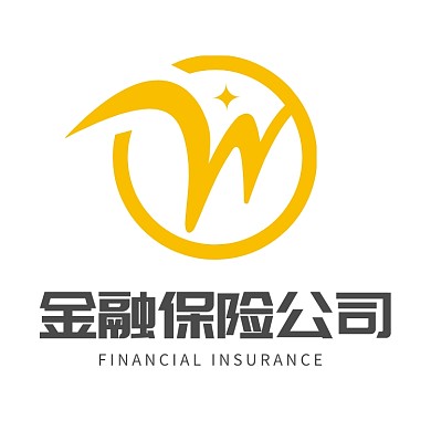 简约字母金融保险公司logo