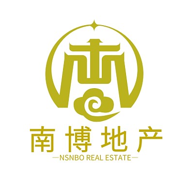 南博地产行业logo设计
