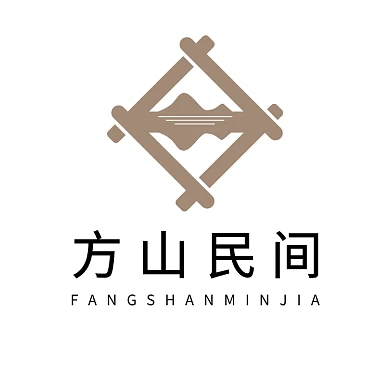 民宿游山玩水logo设计
