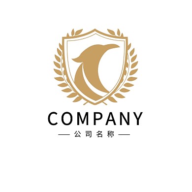 金色企业logo设计