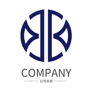 深蓝色公司企业了logo