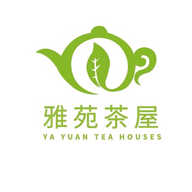 书香雅苑茶屋logo设计
