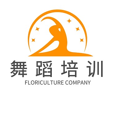 舞蹈培训机构logo设计