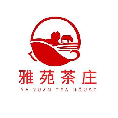 雅苑茶庄logo设计