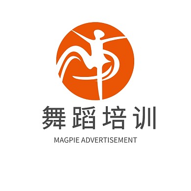 舞蹈培训logo设计