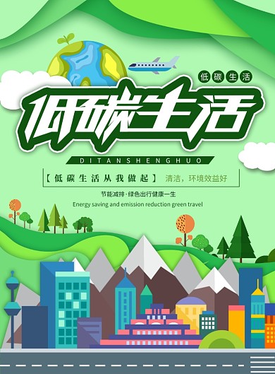 环境保护宣传海报