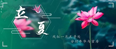 立夏节气新媒体首图