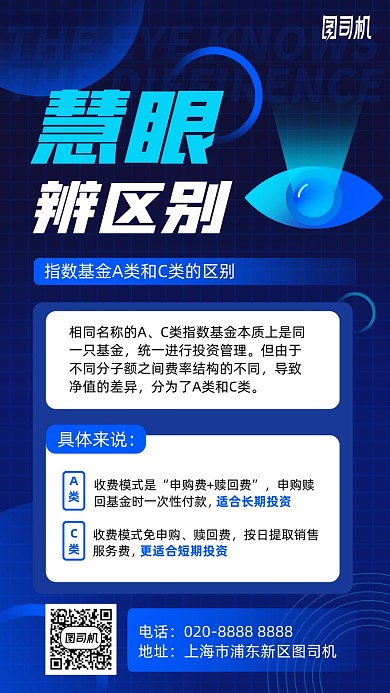 金融产品基金购买推荐手机海报