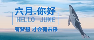 月签六月你好鲸鱼公众号首图