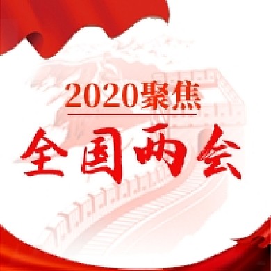 2020聚焦全国两会公众号次图