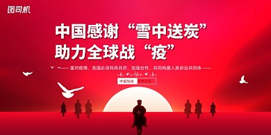 中国感谢雪中送炭助力全球战疫
