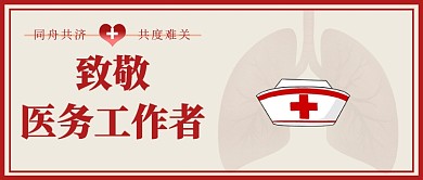 致敬医务工作者公众号首图