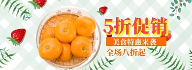 蔬菜水果海报banner