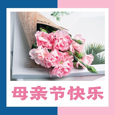 母亲节快乐文艺小清新公众号次图