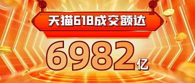 618电商销售成交额公众号首图