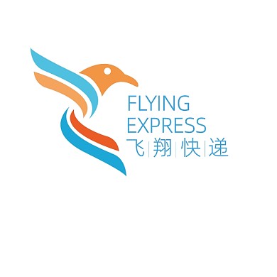 快递公司标志飞翔LOGO