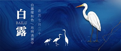 白露节气公众号首图