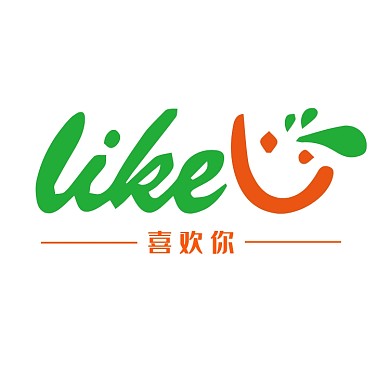 创意奶茶店标志LOGO