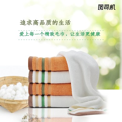 毛巾主图直通车淘宝模板