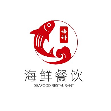 海鲜美食餐饮标志LOGO
