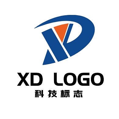 大气科技字母CD标志