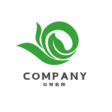 树叶绿色健康标志LOGO