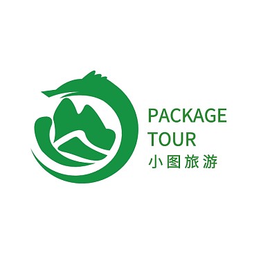 清新旅游企业标志LOGO