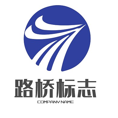 创意时尚路桥标志