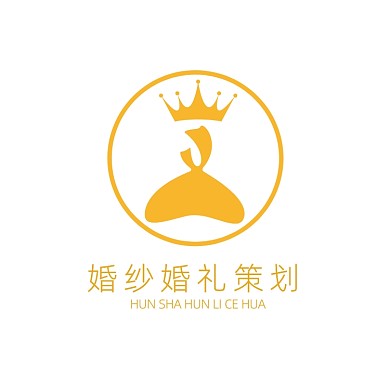 婚纱婚礼定制标志LOGO