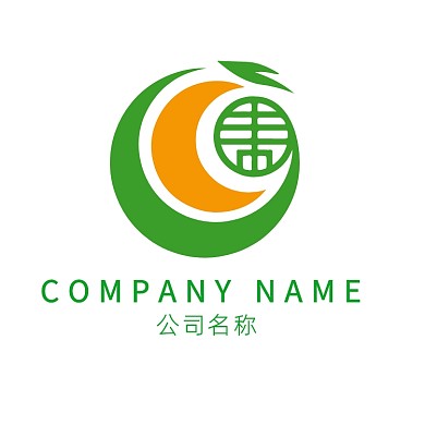 创意水果店标志设计