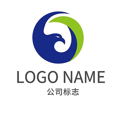鹰型商务通用标志LOGO