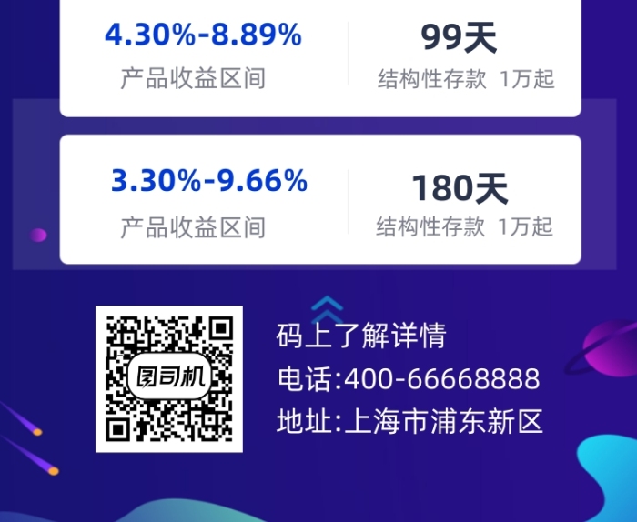 投资收益紫色简约手机长图