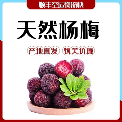 简约风水果杨梅主图